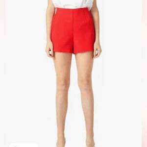Nine West High Rise Trouser Shorts Medium